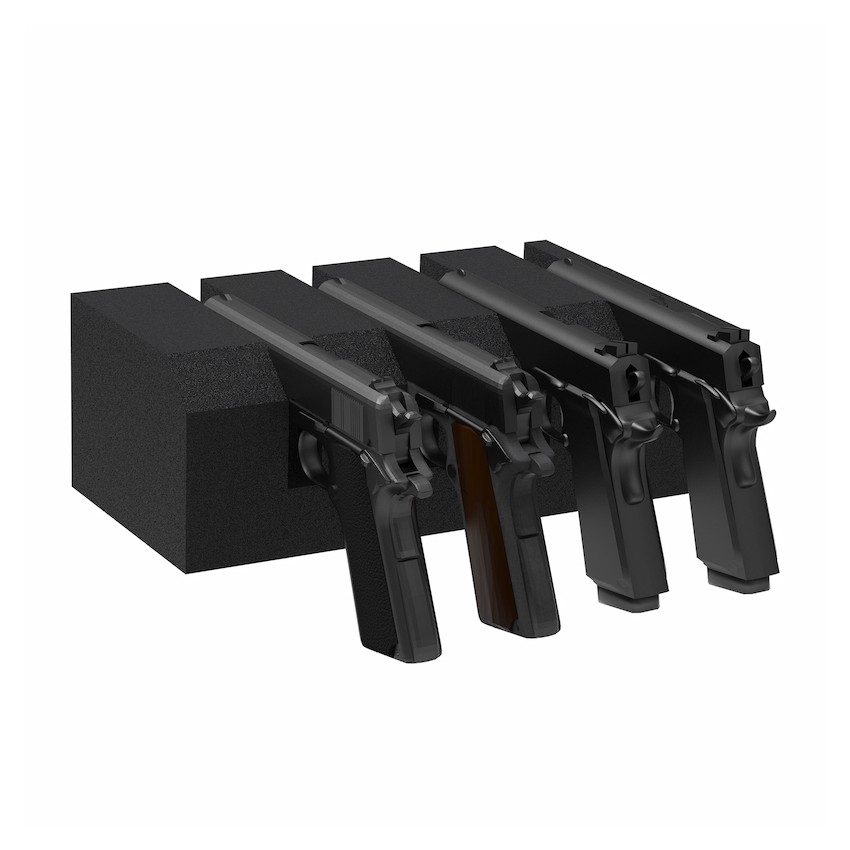 Drawer Safe with Biometric Fingerprint Lock, Top Opening Gun Safe-RPNB RP2004