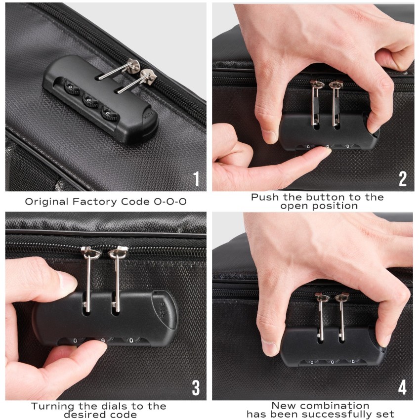 RPNB Fireproof Document Organizer Bag with Lock, Multi-Layer Water Safe Storage for money,file and other valuables