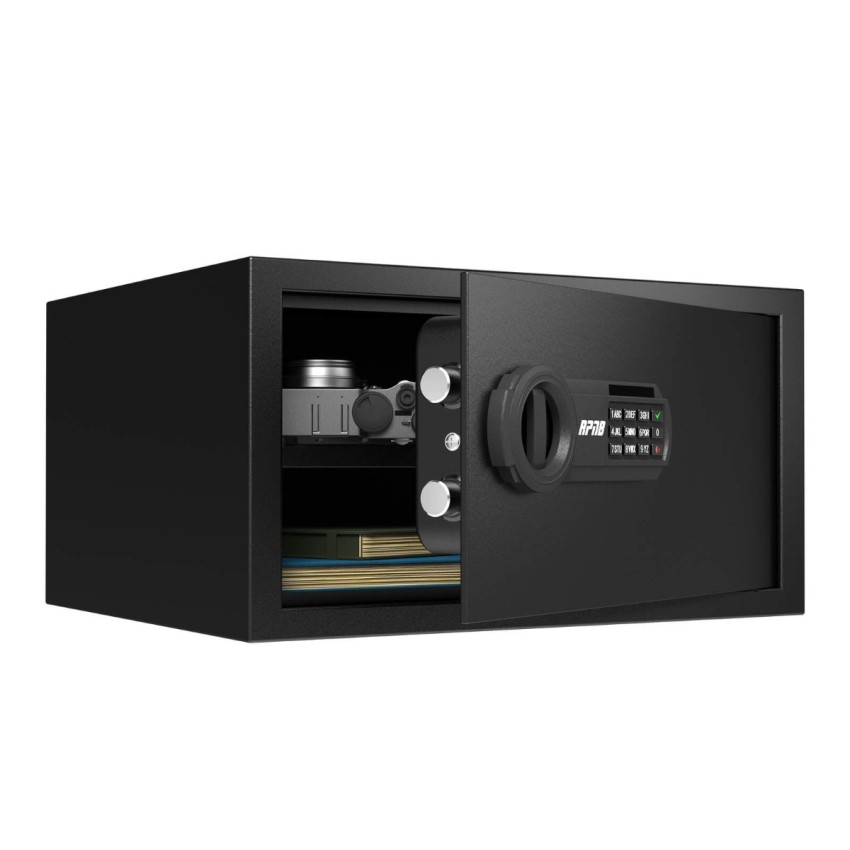 Steel Money Box With Removable Shelf, Office & Hotel Safe, 1.0 Cubic Feet,RPNB RP23ESA