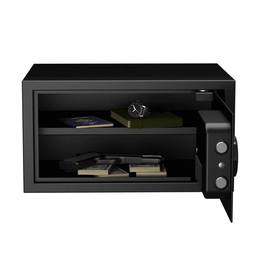 Steel Money Box With Removable Shelf, Office & Hotel Safe, 1.0 Cubic Feet,RPNB RP23ESA