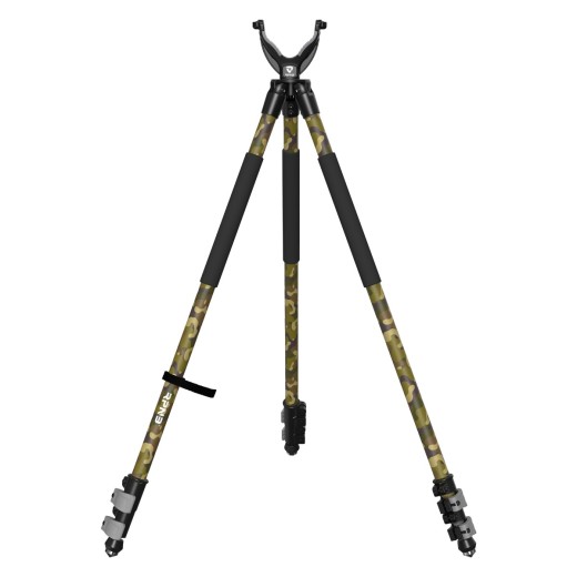 RPNB Adjustable Shooting Tripod with Stable Design, Perfect for Hunting & Outdoors, Camouflage