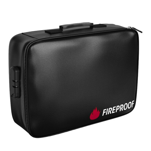 RPNB Fireproof Document Organizer Bag with Lock, Multi-Layer Water Safe Storage for money,file and other valuables