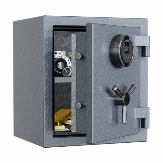 Grey Deluxe Fireproof Safe with Smart Touchscreen Keypad, Perfect for Office & Home, 0.84 Cubic Feet, RPNB RPFS40G