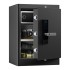 Fingerprint Home Safe With Touchscreen Keypad, Deluxe Nightstand Safe, 2.8 Cubic Feet, RPNB RPHS60