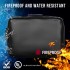 RPNB Fireproof Document Organizer Bag with Lock, Multi-Layer Water Safe Storage for money,file and other valuables